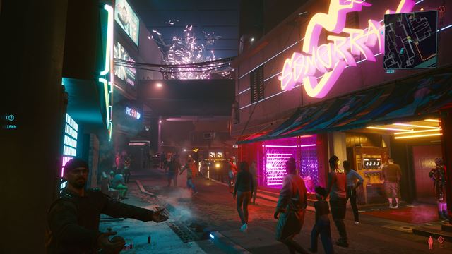 Porovnanie grafick�ch nastaven� v Cyberpunku 2077 