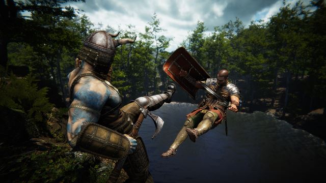 Barbarian Simulator z v�s sprav� drsn�ho seversk�ho bojovn�ka 