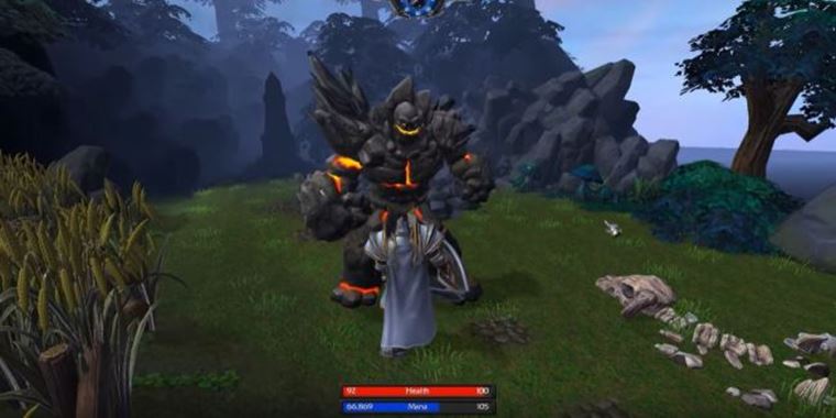 Ako vyzer Warcraft: Reforged s third-person kamerou? 