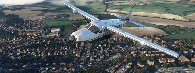 Flight Simulator uk�zal nov� p�sobiv� z�bery  