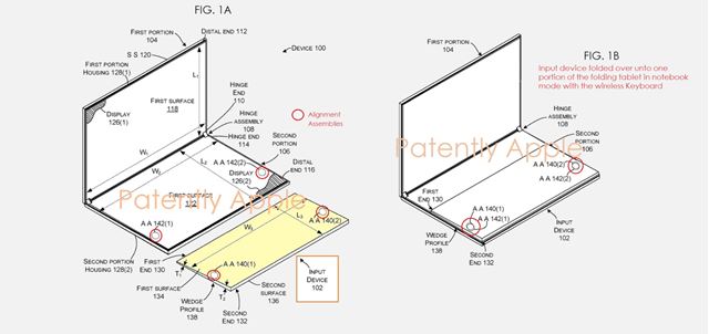 Microsoft si patentoval aj gamepad nsadu pre Surface Neo  