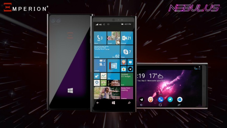 Emperion predstavil Windows 10 Phone s podporou Android aplikci