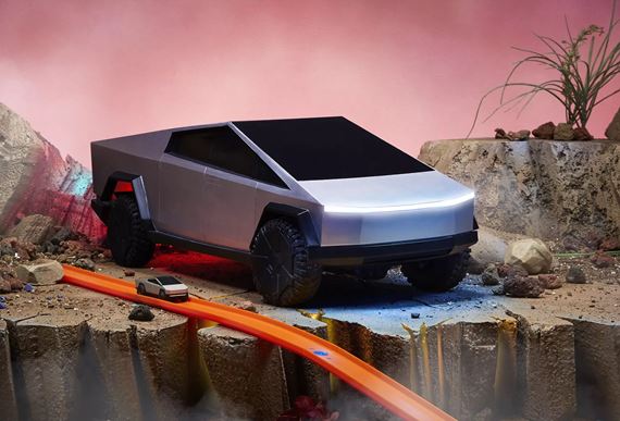Hot Wheels ponúkne Cybertruck na diaľkové ovládanie