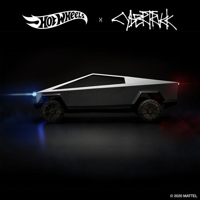 Hot Wheels pon�kne Cybertruck na dia�kov� ovl�danie 
