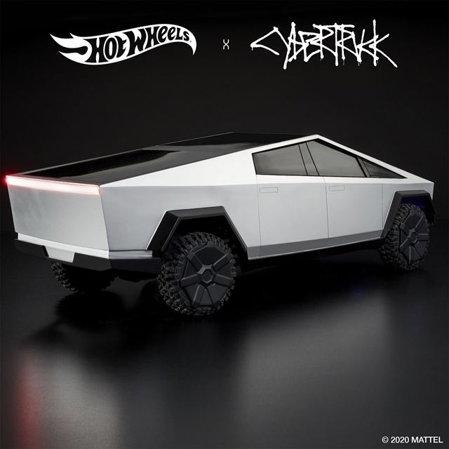 Hot Wheels pon�kne Cybertruck na dia�kov� ovl�danie 