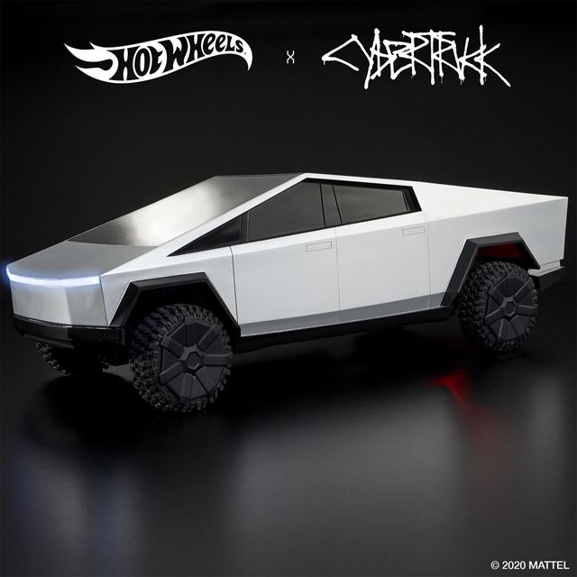 Hot Wheels pon�kne Cybertruck na dia�kov� ovl�danie 