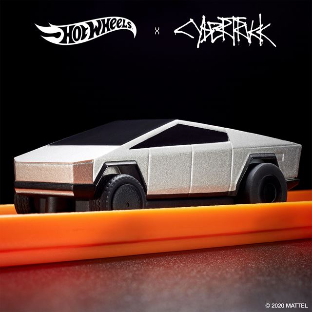Hot Wheels pon�kne Cybertruck na dia�kov� ovl�danie 