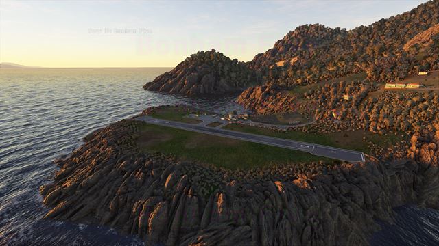 Letisk� vo Flight Simulatore pribl�en� 