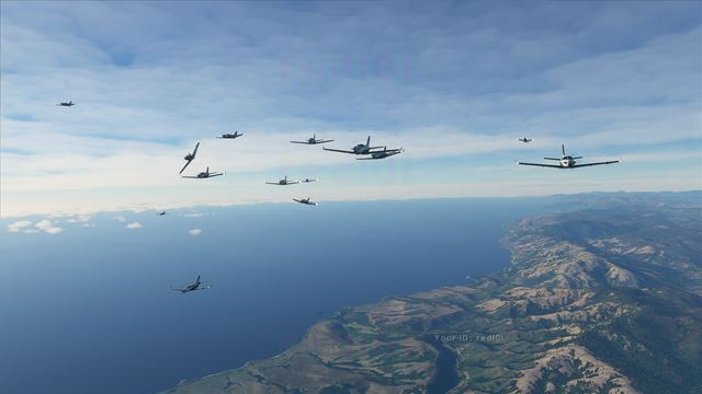 Letisk� vo Flight Simulatore pribl�en� 