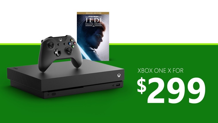 Xbox One X bundle sú teraz v akcii za 299 eur