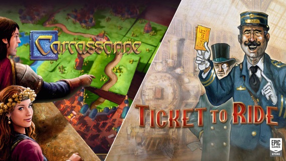Na Epic Store je zadarmo Carcassone a Ticket to Ride
