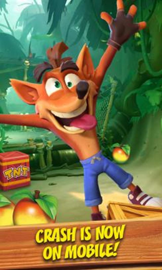 Prich�dza mobiln� Crash Bandicoot hra 