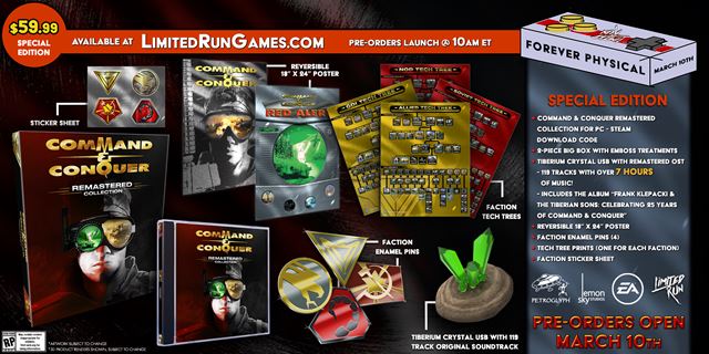 Command & Conquer Remastered Collection u� m� d�tum vydania 