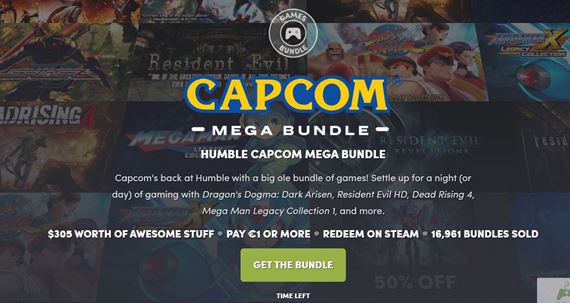 Humble Bundle ponúka mega balík Capcom hier