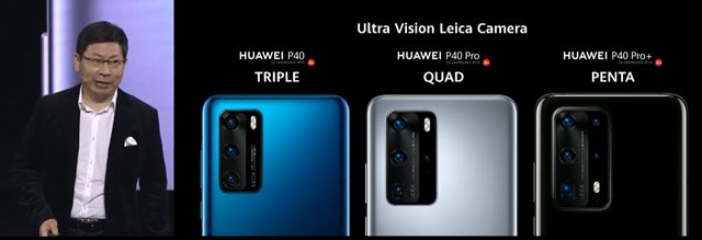 Huawei pr�ve predstavuje P40, P40 Pro a P40 Pro Plus 