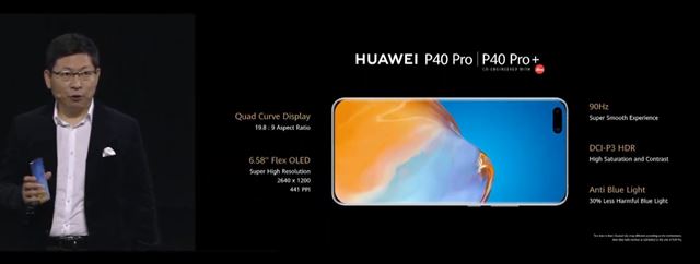Huawei pr�ve predstavuje P40, P40 Pro a P40 Pro Plus 