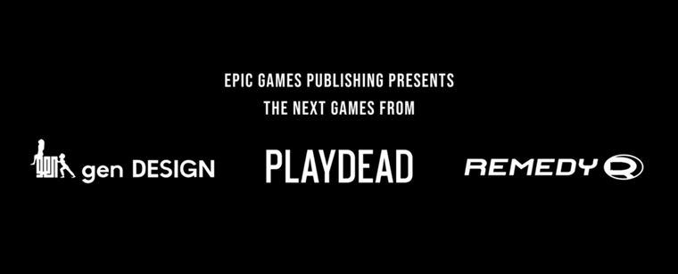 Epic prve ohlsil svoje vydavatesk aktivity, vyd hry od Remedy, Playdead a gen Design