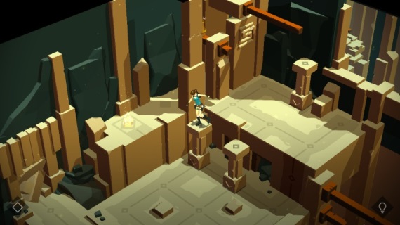 Lara Croft Go je zadarmo na mobiloch