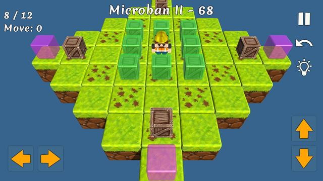 Slovensk� logick� hra Push Box Microban vy�la na mobiloch 