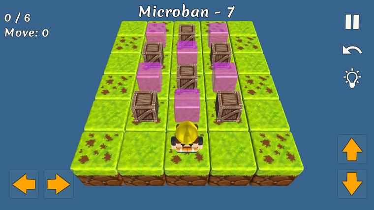 Slovensk logick hra Push Box Microban vyla na mobiloch