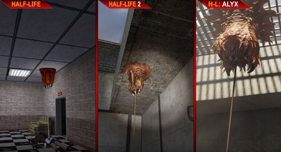 Ukážka evolúcie grafiky v Half Life, Half Life 2 a Half Life Alyx
