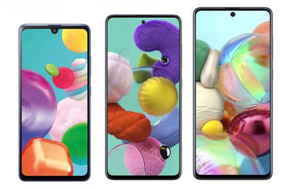 Samsung v Európe predstavil mobily Galaxy A41, A51 5G a A71 5G