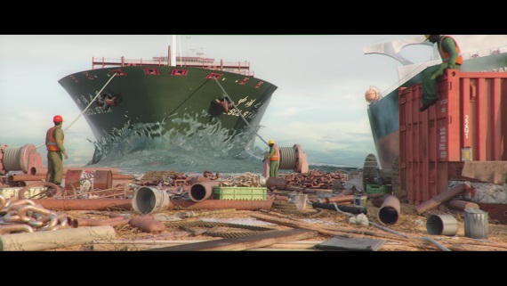 Ship Graveyard simulator vám umožní rozoberať masívne lode