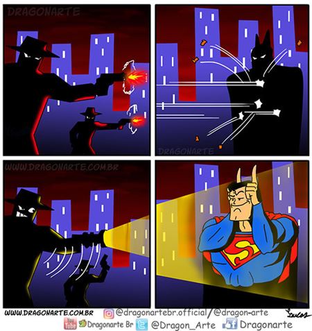 Superhrdinovia v bežnom živote  