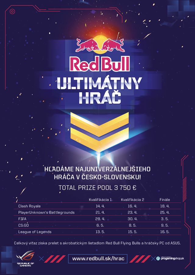 Red Bull spustil online p�boj - Ultim�tny hr�� 