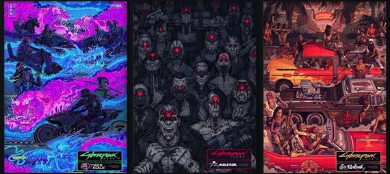 CD Projekt Red ponúka tematické plagáty k Cyberpunk 2077