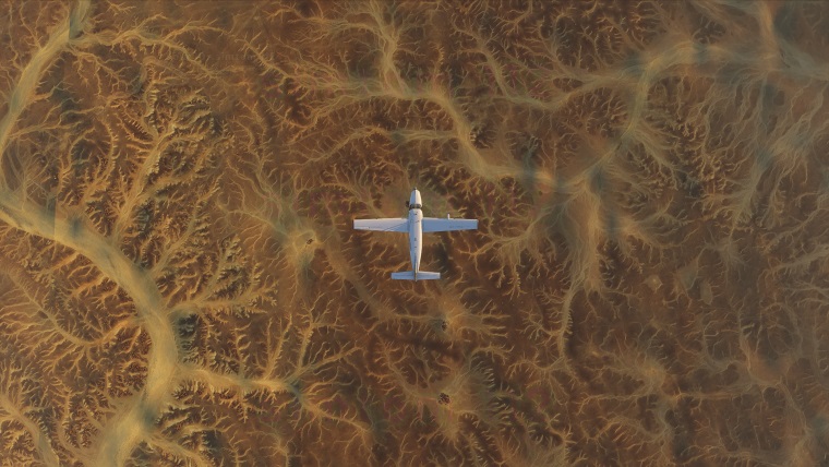 Flight Simulator ukazuje alie zbery 