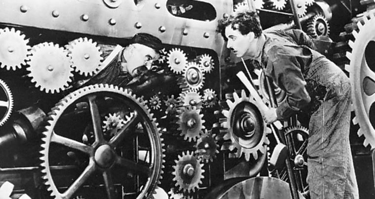 Dejiny filmu na dnen de - Charlie Chaplin a jeho Modern doba