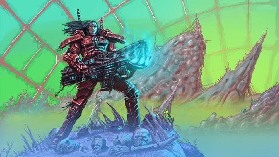 Demo na Valfaris si mete vyska priamo v prehliadai