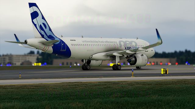 Nov� d�vka z�berov z alpha verzie Flight Simulatora 