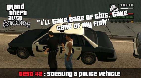 Evolúcia inteligencie policajtov v GTA hrách