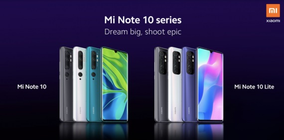 Xiaomi Mi Note 10 Lite mobil bude predstavený 30. apríla