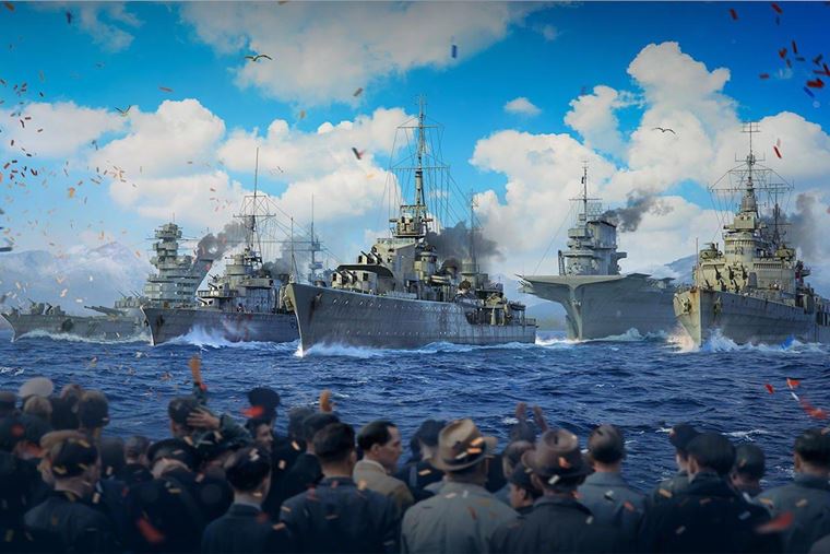 World of Warships si pripomenie vroie ukonenia druhej svetovej vojny uniktnou nmornou prehliadkou