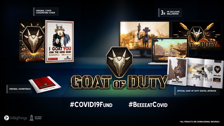 Goat of Duty dostva tri pecilne anti-COVID DLC