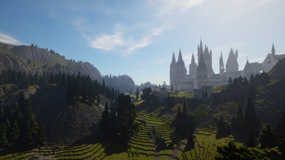 Harry Potter mod Witchcraft and Wizardy do Minecraftu si už môžete stiahnuť