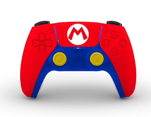 Internet pon�kol rozmanit� n�vrhy farieb PS5 gamepadu 