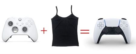 Internet ponkol rozmanit nvrhy farieb PS5 gamepadu  