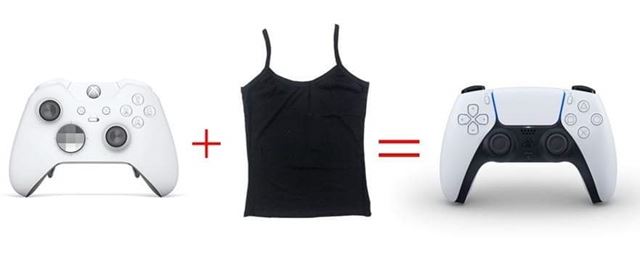 Internet pon�kol rozmanit� n�vrhy farieb PS5 gamepadu 