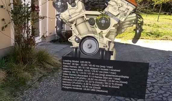 Hololens u m zapracovan vzdialen cloud rendering