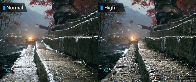 Autor Bright Memory ukzal nastavenia detailov, najvyie detaily pjdu a na Unreal Engine 5 