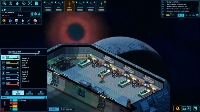 Vesm�rna mana�mentovka Space Haven je dostupn� v early access 