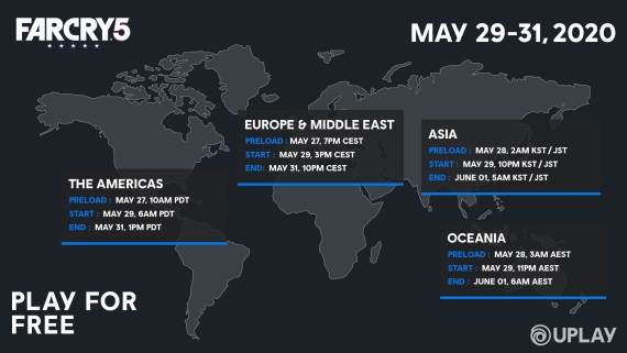 Far Cry 5 na vkend zadarmo na uPlay