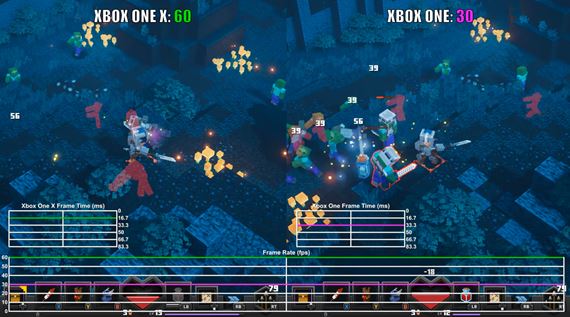 Minecraft Dungeons ide na ni���ch verzi�ch konzol 30 fps, na vy���ch 60 fps
