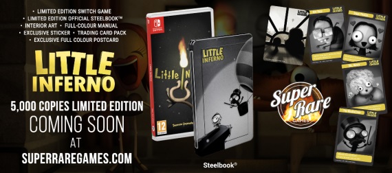 Little Inferno sa do�k� limitovan�ho vydania