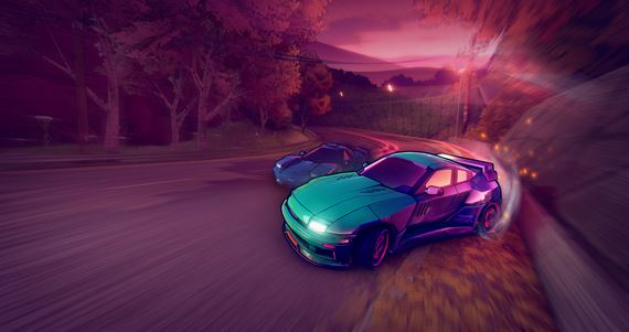 Inertial Drift má dátum vydania, arkádové retro driftovacie závody si užijeme v lete