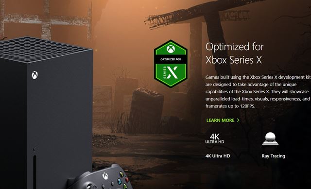 Microsoft pridal na Xbox str�nku nov� ikonky, ozna�uje hry s raytracingom a aj s podporou 120 fps 